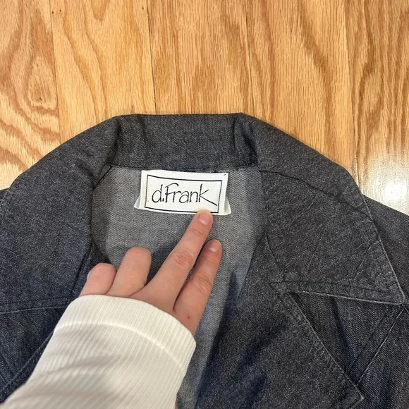 Vintage D Frank 6 Women's Denim Jean Dress - Picture 3 of 3